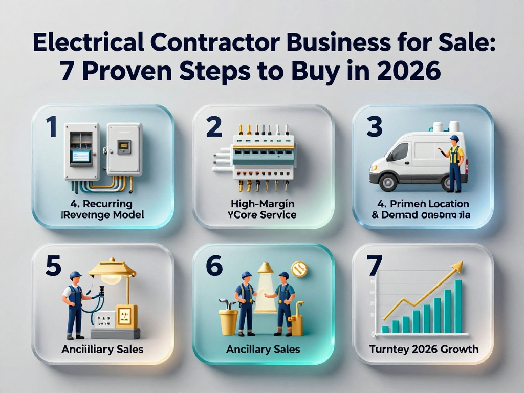 Electrical Contractor Business For Sale 1