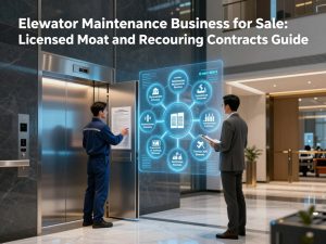 Elevator Maintenance Business for Sale: Licensed Moat and Recurring Contracts Guide 1 Elevator Maintenance Business For Sale 3