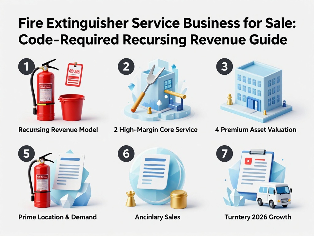 Fire Extinguisher Service Business for Sale: Code-Required Recurring Revenue Guide 1 Fire Extinguisher Service Business For Sale 1