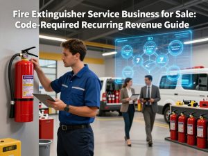 Fire Extinguisher Service Business for Sale: Code-Required Recurring Revenue Guide 1 Fire Extinguisher Service Business For Sale 3