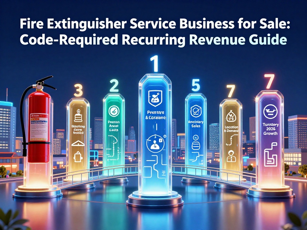 Fire Extinguisher Service Business for Sale: Code-Required Recurring Revenue Guide 4 Fire Extinguisher Service Business For Sale 5