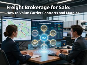 Freight Brokerage for Sale: How to Value Carrier Contracts and Margins 1 Freight Brokerage For Sale 3