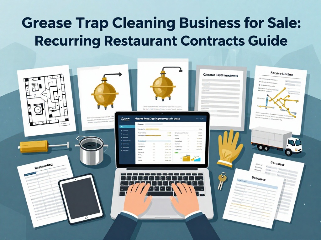 Grease Trap Cleaning Business for Sale: Recurring Restaurant Contracts Guide 2 Grease Trap Cleaning Business For Sale 2
