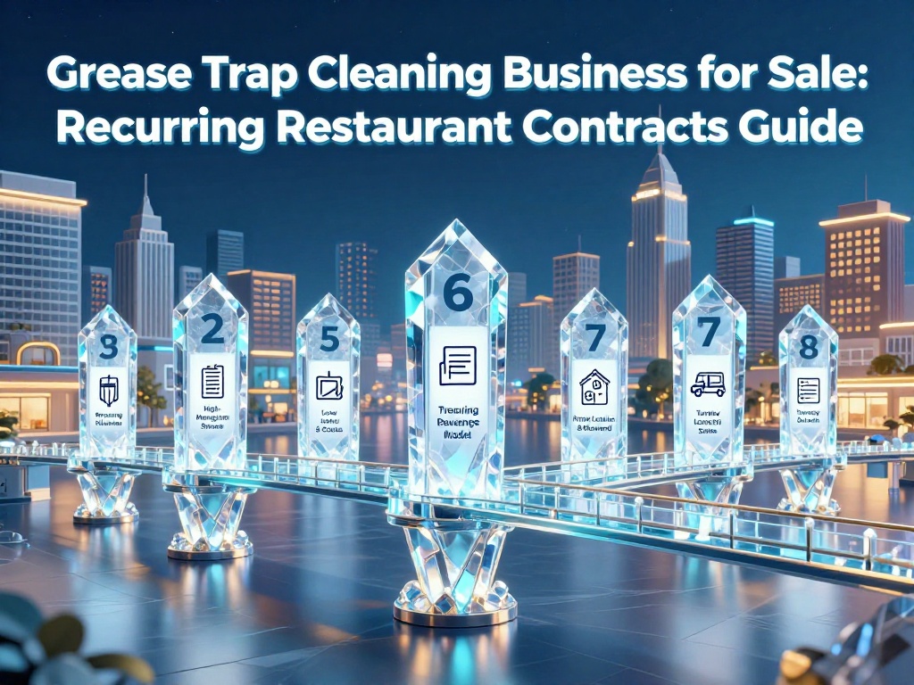Grease Trap Cleaning Business for Sale: Recurring Restaurant Contracts Guide 4 Grease Trap Cleaning Business For Sale 5