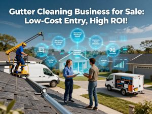 Gutter Cleaning Business for Sale: Low-Cost Entry, High ROI 1 Gutter Cleaning Business For Sale 3