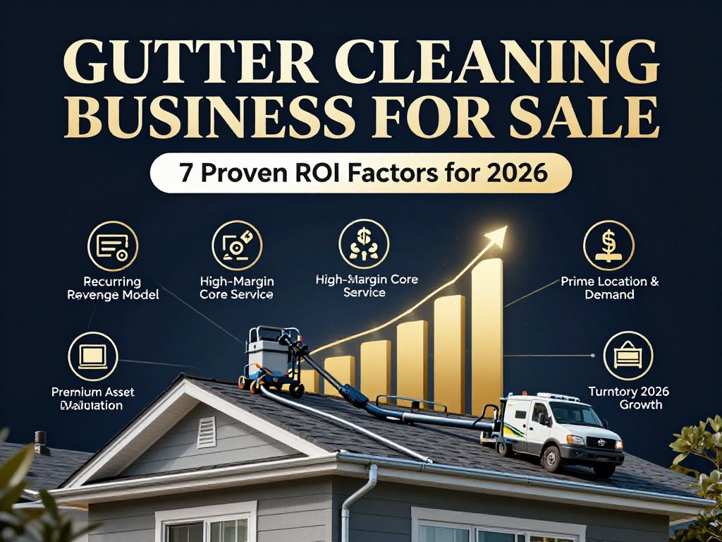 Gutter Cleaning Business For Sale 4