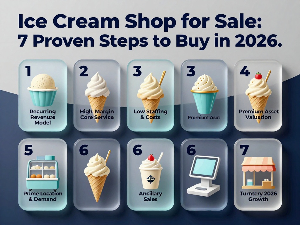 Ice Cream Shop for Sale: 7 Proven Steps to Buy in 2026 1 Ice Cream Shop For Sale 1