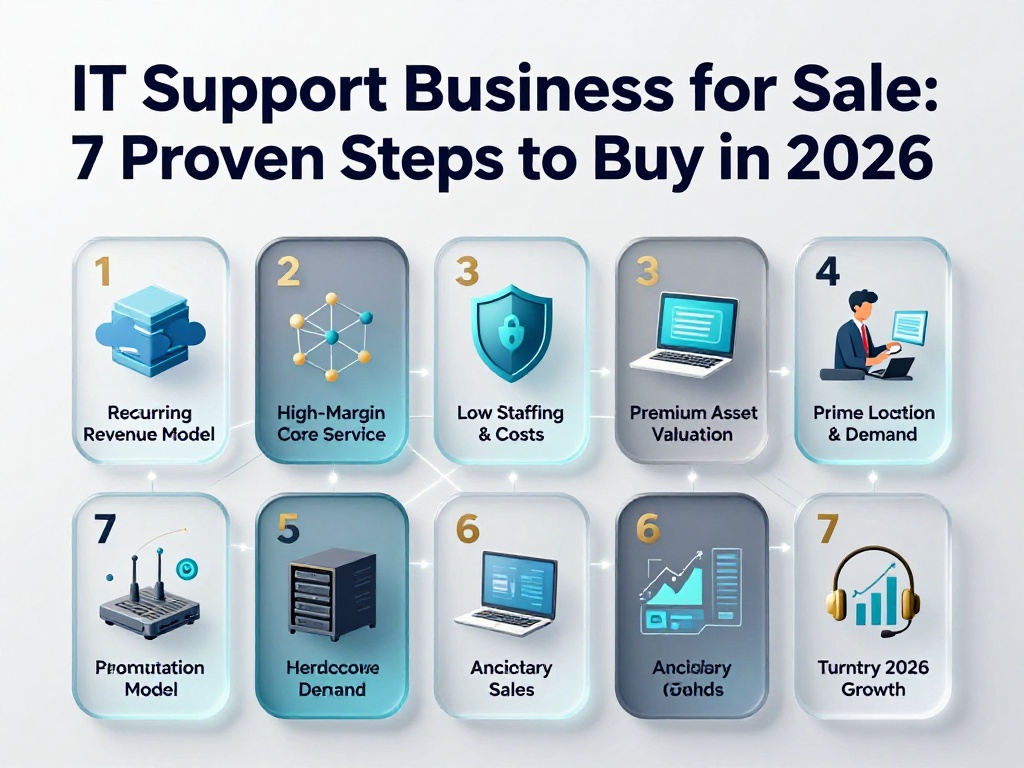 IT Support Business for Sale: 7 Proven Steps to Buy in 2026 1 It Support Business For Sale 1