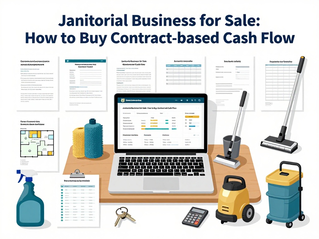 Janitorial Business for Sale: How to Buy Contract-Based Cash Flow 2 Janitorial Business For Sale 2
