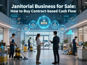 Janitorial Business for Sale: How to Buy Contract-Based Cash Flow 1 Janitorial Business For Sale 3