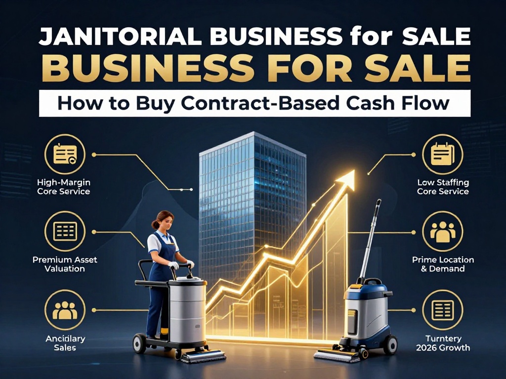 Janitorial Business for Sale: How to Buy Contract-Based Cash Flow 3 Janitorial Business For Sale 4