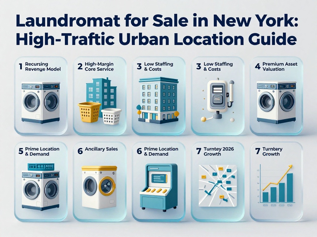 Laundromat for Sale in New York: High-Traffic Urban Location Guide 1 Laundromat For Sale In New York 1