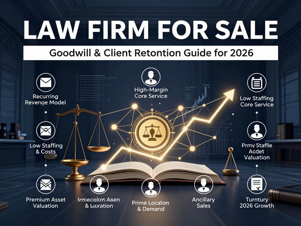 Law Firm for Sale: How to Evaluate Goodwill and Client Retention 3 Law Firm For Sale 4