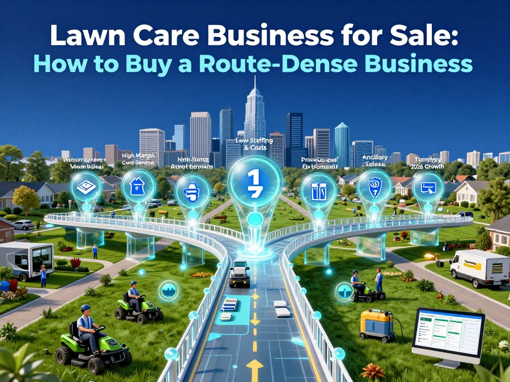 Lawn Care Business for Sale: How to Buy a Route-Dense Business 4 Lawn Care Business For Sale 5