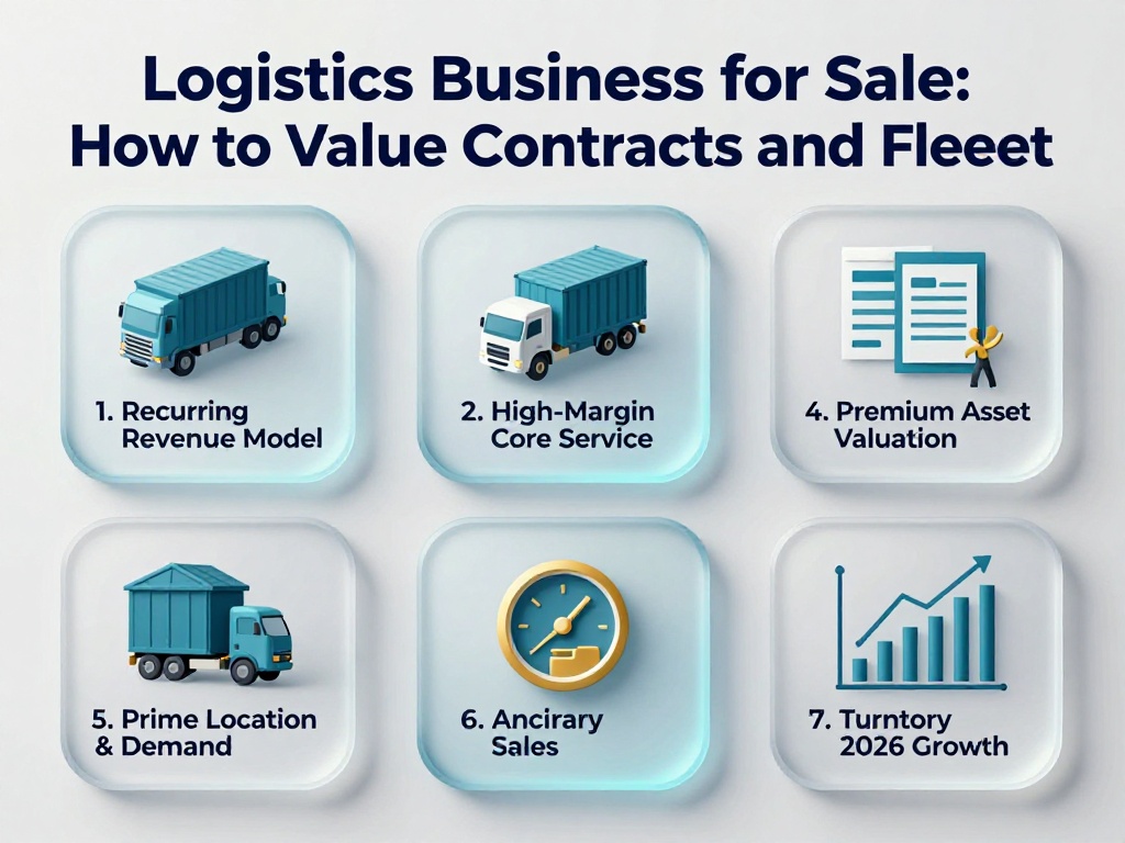 Logistics Business for Sale: How to Value Contracts and Fleet 1 Logistics Business For Sale 1