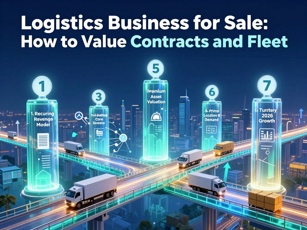 Logistics Business for Sale: How to Value Contracts and Fleet 4 Logistics Business For Sale 5