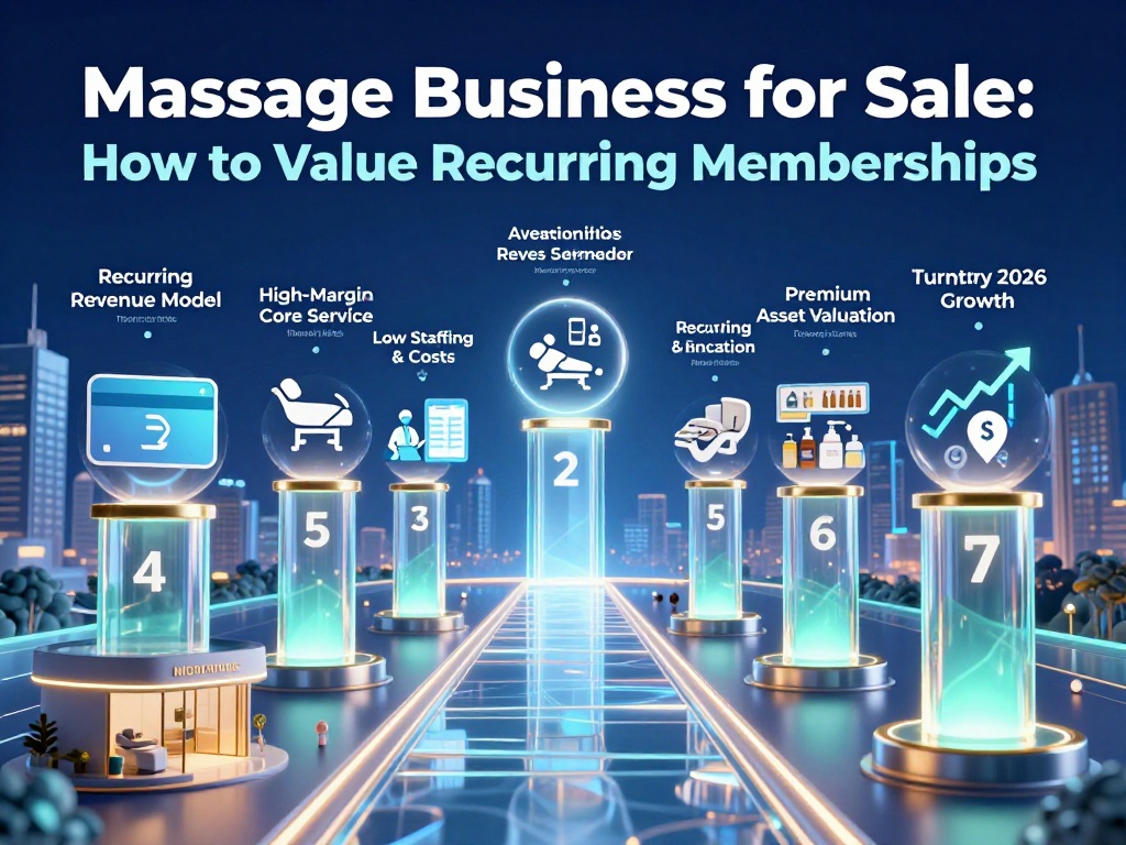 Massage Business for Sale: How to Value Recurring Memberships 4 Massage Business For Sale 5
