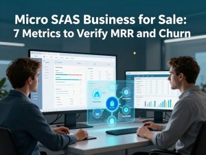 Micro SaaS Business for Sale: 7 Metrics to Verify MRR and Churn 1 Micro Saas Business For Sale 3