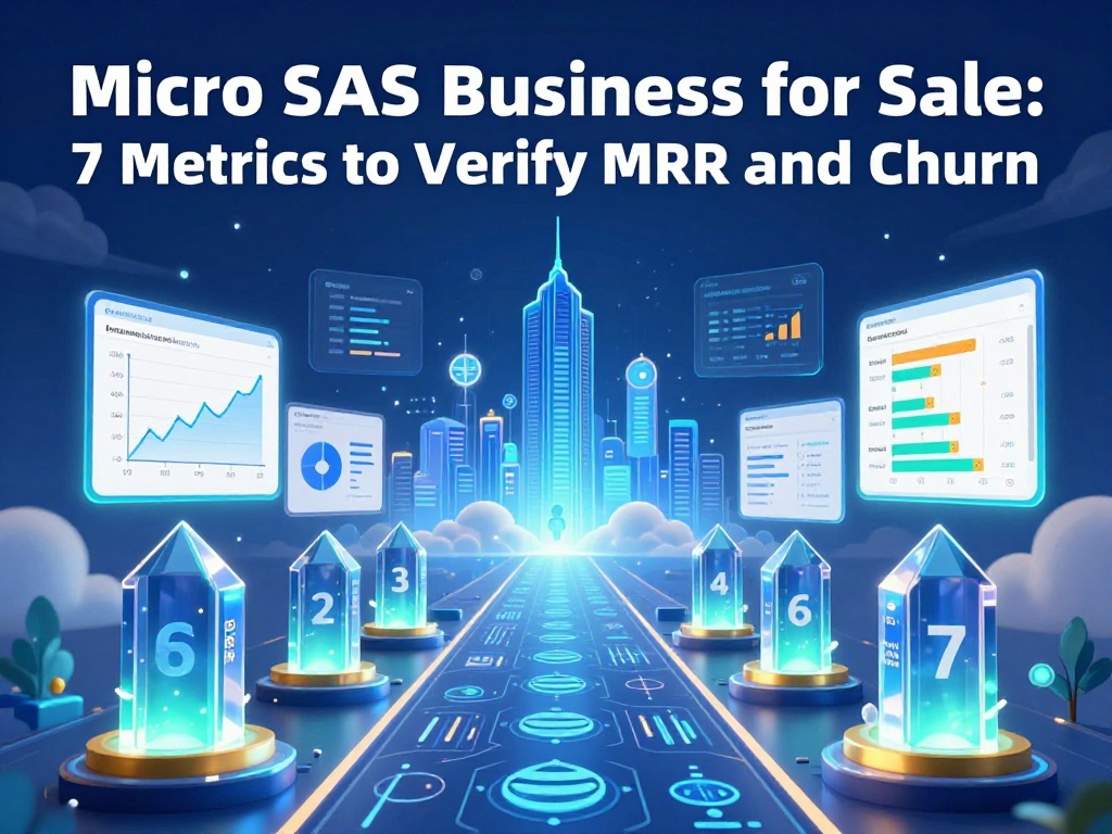 Micro SaaS Business for Sale: 7 Metrics to Verify MRR and Churn 4 Micro Saas Business For Sale 5