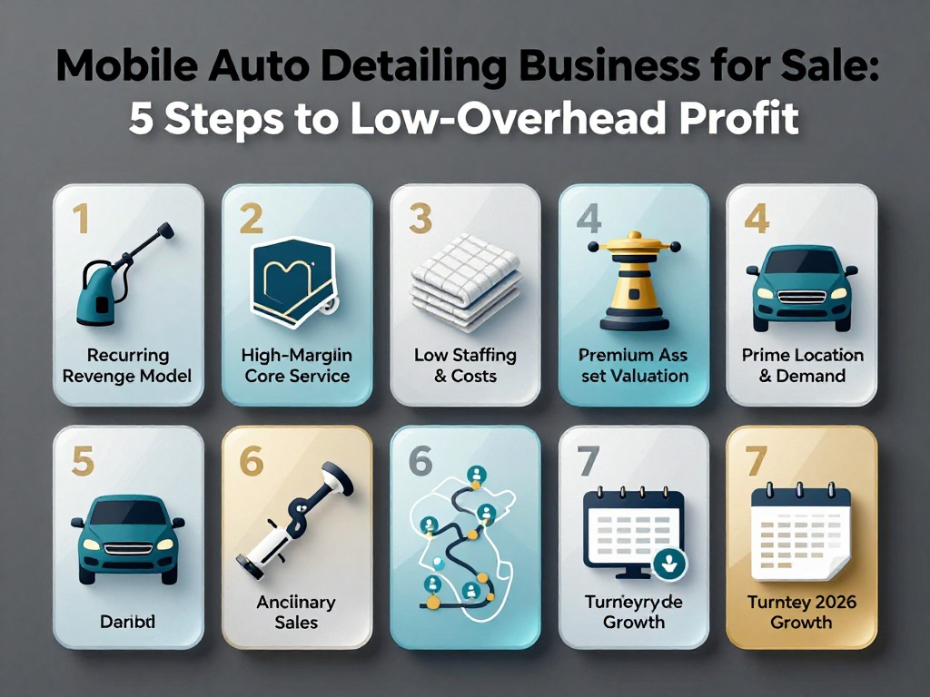 Mobile Auto Detailing Business For Sale 1
