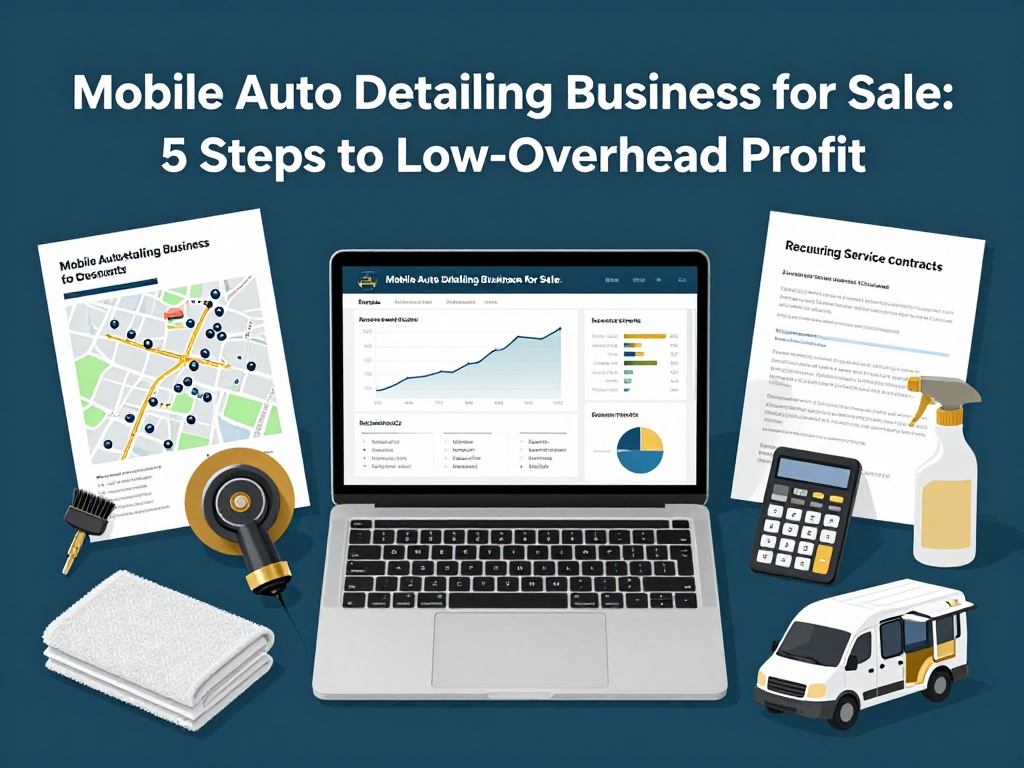 Mobile Auto Detailing Business For Sale 2