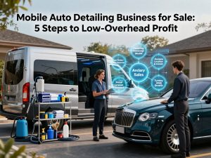 Mobile Auto Detailing Business for Sale: 5 Steps to Low-Overhead Profit 1 Mobile Auto Detailing Business For Sale 3