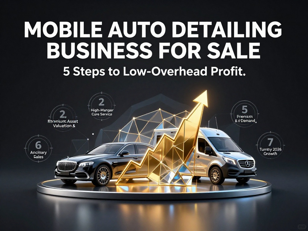 Mobile Auto Detailing Business For Sale 4