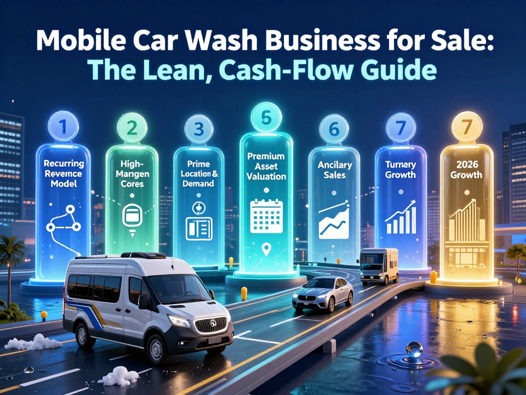 Mobile Car Wash Business for Sale: The Lean, Cash-Flow Guide 4 Mobile Car Wash Business For Sale 5