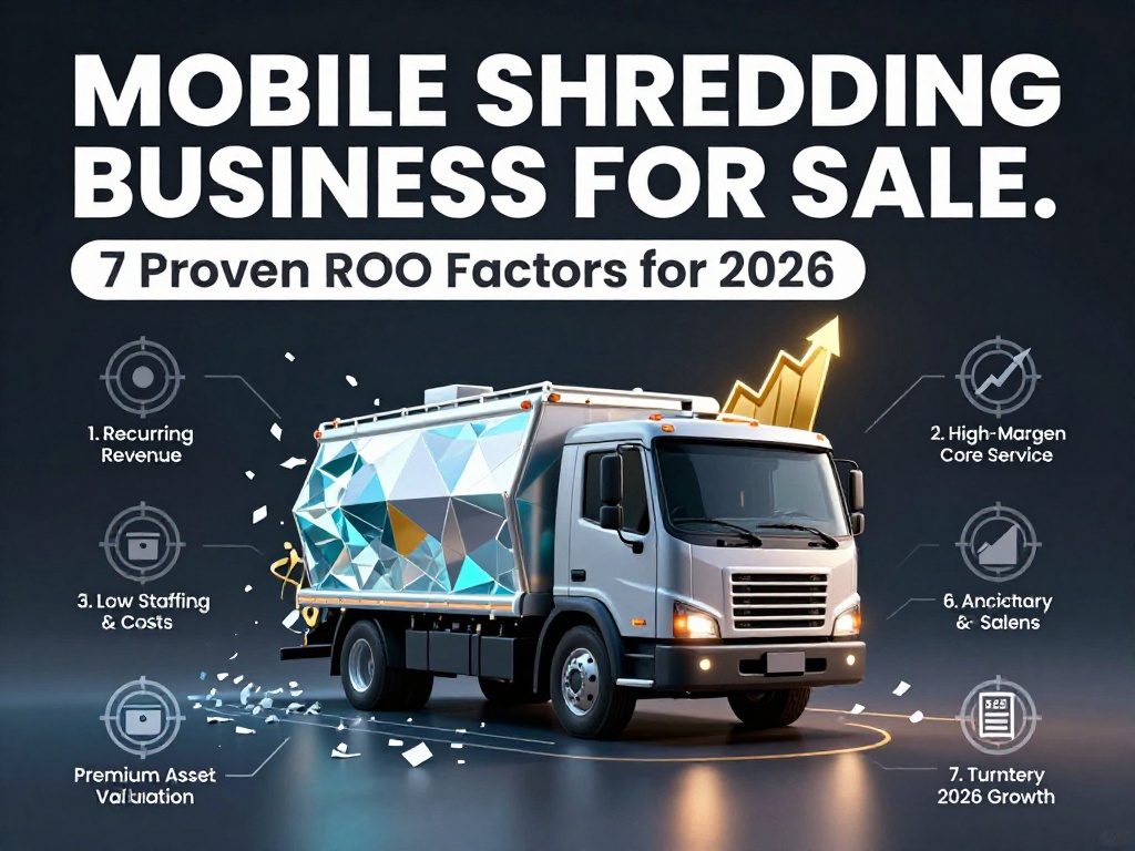 Mobile Shredding Business for Sale: Recurring B2B Routes Guide 3 Mobile Shredding Business For Sale 4