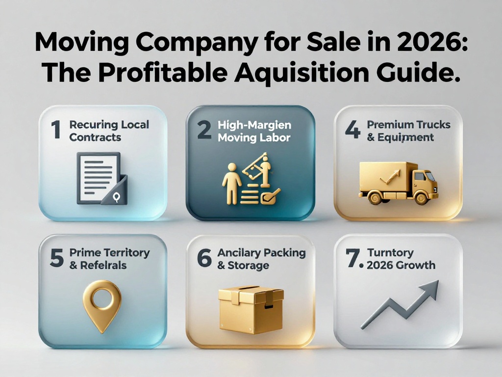 Moving Company for Sale in 2026: The Profitable Acquisition Guide 1 Moving Company For Sale 1