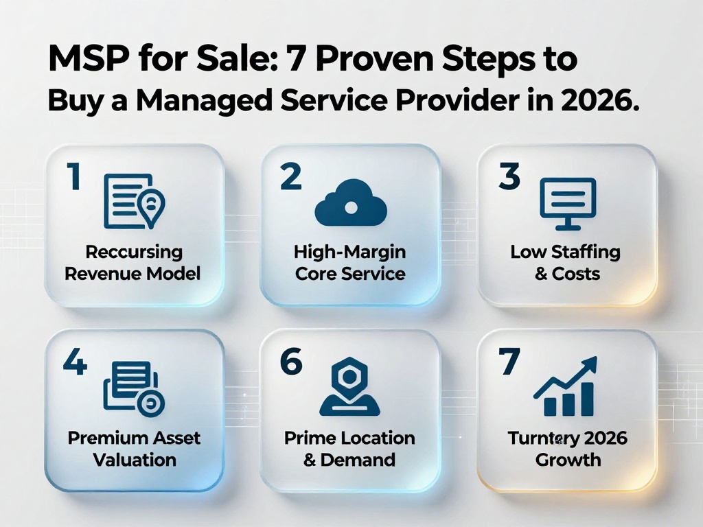 MSP for Sale: 7 Proven Steps to Buy a Managed Service Provider in 2026 1 Msp For Sale 1