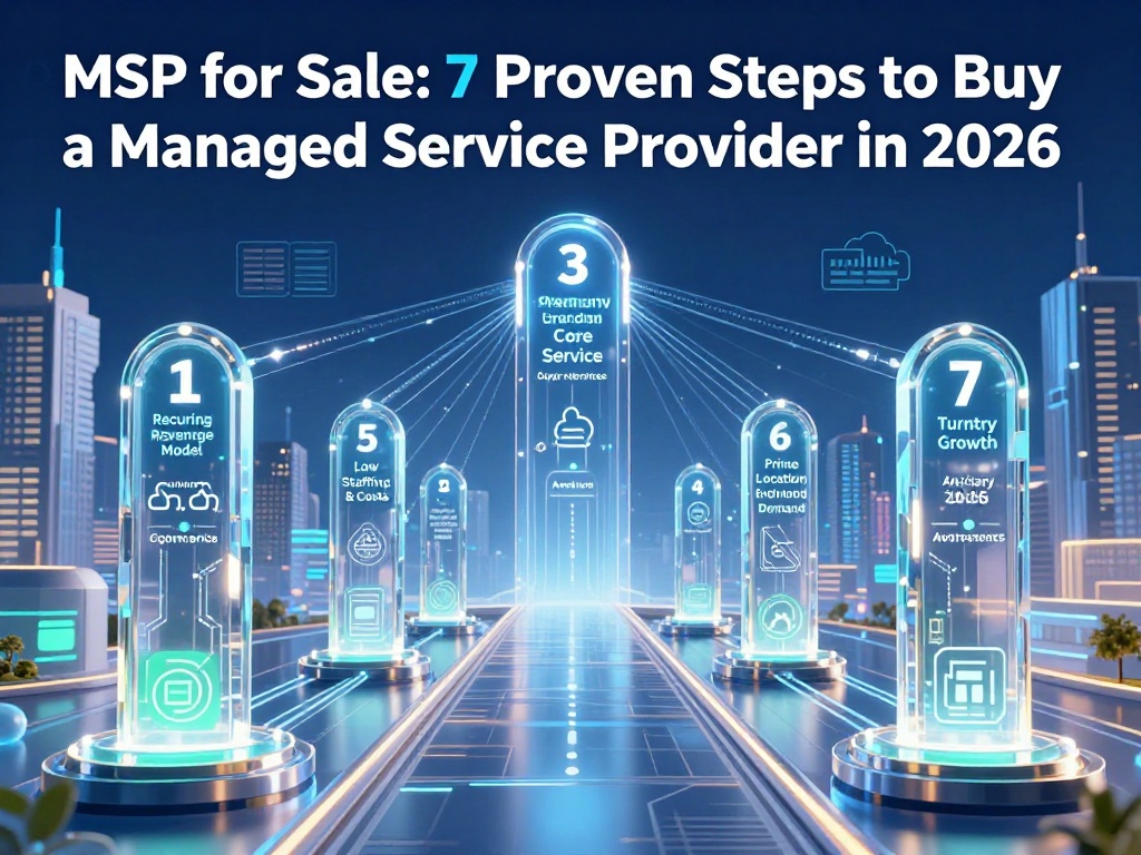 MSP for Sale: 7 Proven Steps to Buy a Managed Service Provider in 2026 4 Msp For Sale 5