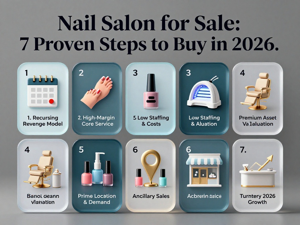 Nail Salon For Sale 1