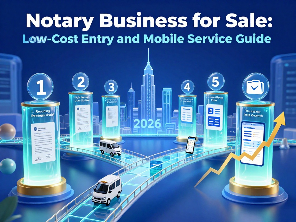 Notary Business for Sale: Low-Cost Entry and Mobile Service Guide 4 Notary Business For Sale 5