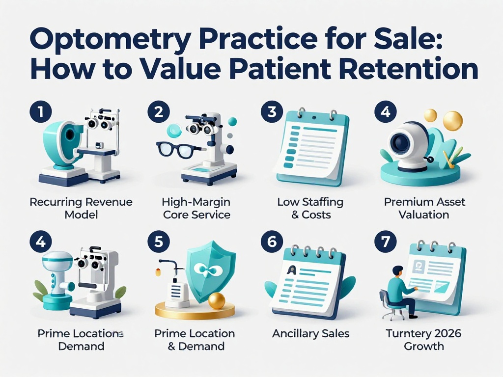 Optometry Practice for Sale: How to Value Patient Retention 1 Optometry Practice For Sale 1