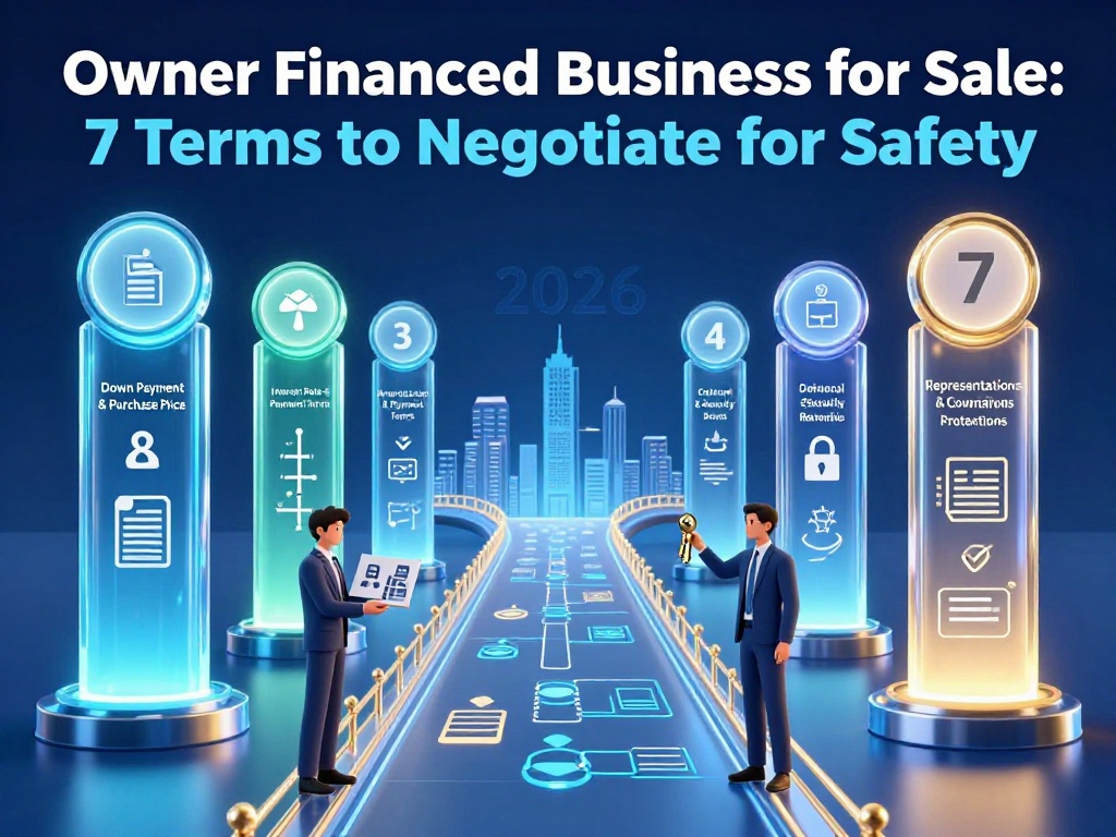 Owner Financed Business for Sale: 7 Terms to Negotiate for Safety 4 Owner Financed Business For Sale 5