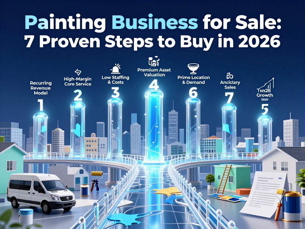 Painting Business for Sale: 7 Proven Steps to Buy in 2026 4 Painting Business For Sale 5