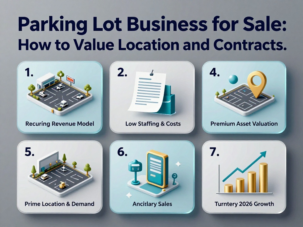 Parking Lot Business for Sale: How to Value Location and Contracts 1 Parking Lot Business For Sale 1