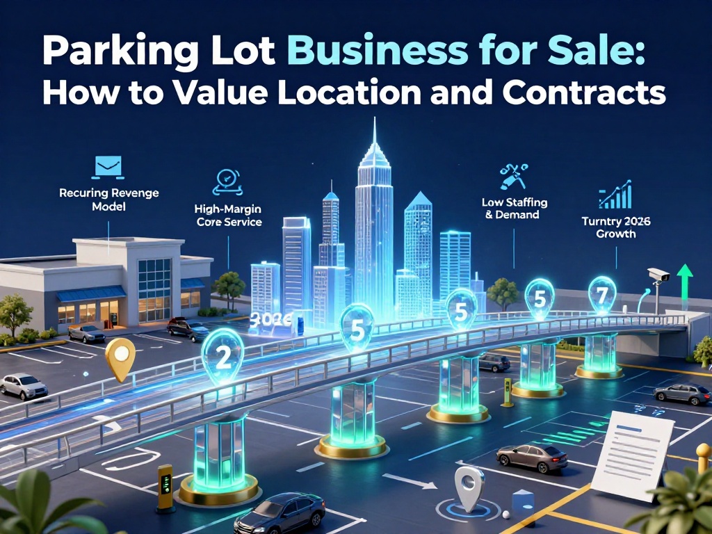Parking Lot Business for Sale: How to Value Location and Contracts 4 Parking Lot Business For Sale 5