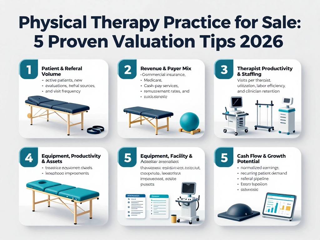 Physical Therapy Practice for Sale: 5 Proven Valuation Tips 2026 1 Physical Therapy Practice For Sale 1