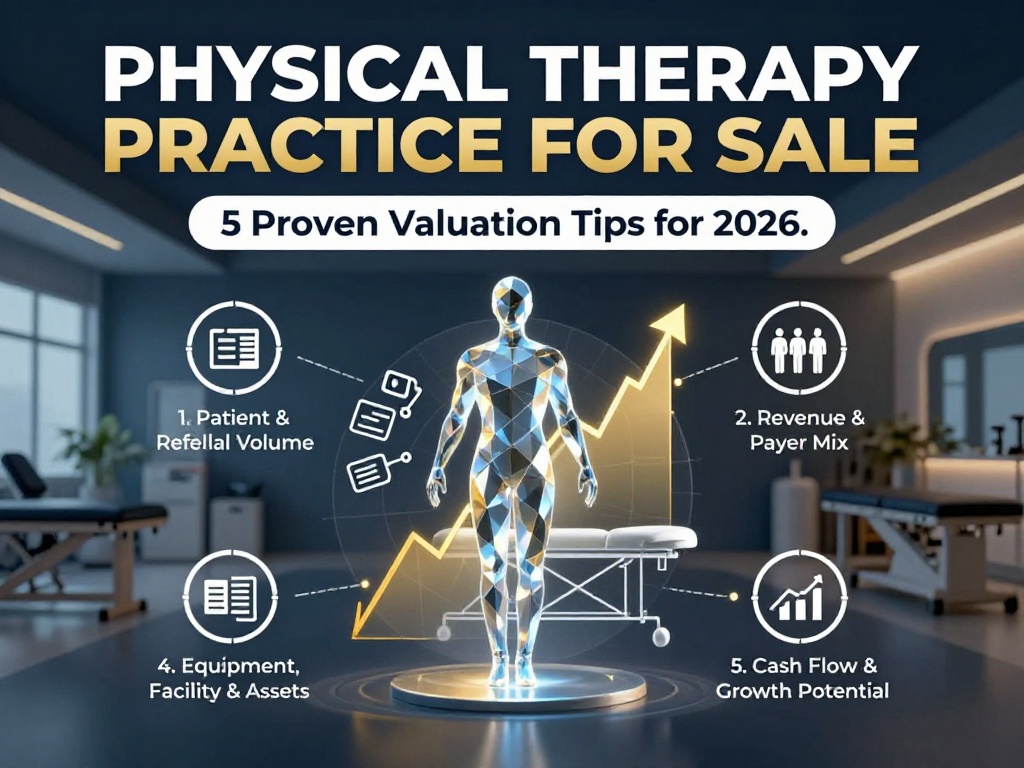 Physical Therapy Practice for Sale: 5 Proven Valuation Tips 2026 4 Physical Therapy Practice For Sale 5
