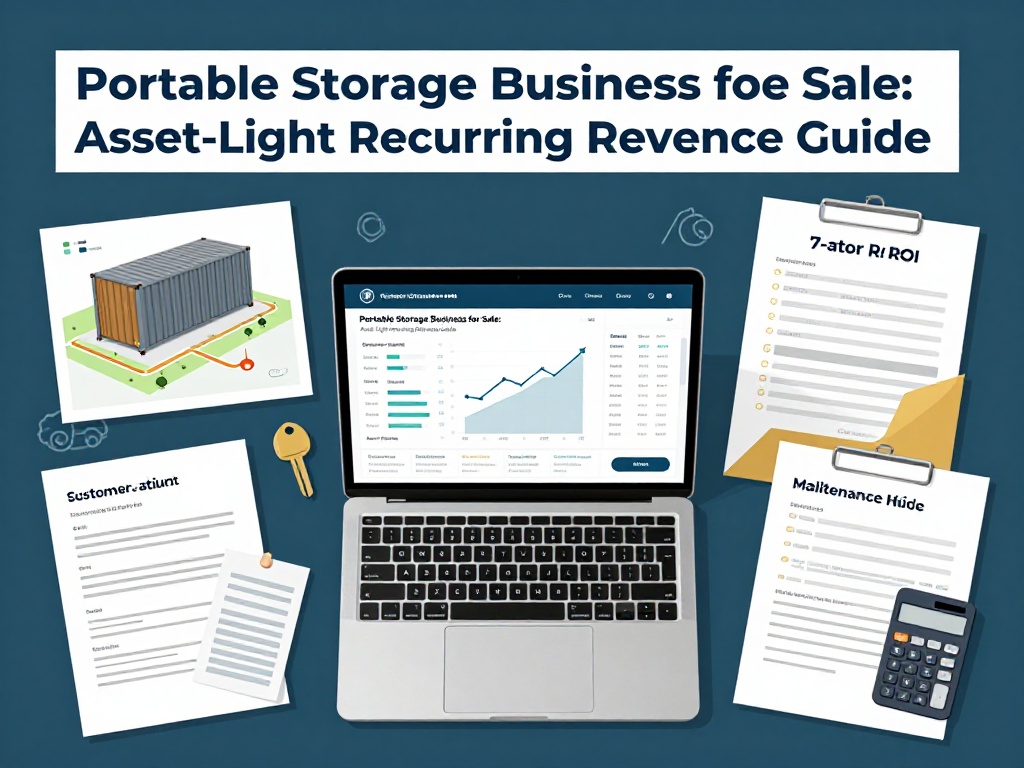 Portable Storage Business for Sale: Asset-Light Recurring Revenue Guide 2 Portable Storage Business For Sale 2