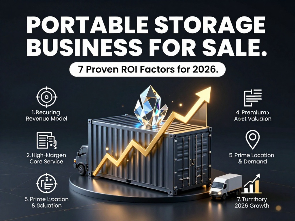 Portable Storage Business for Sale: Asset-Light Recurring Revenue Guide 3 Portable Storage Business For Sale 4