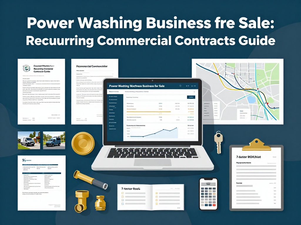 Power Washing Business for Sale: Recurring Commercial Contracts Guide 2 Power Washing Business For Sale 2