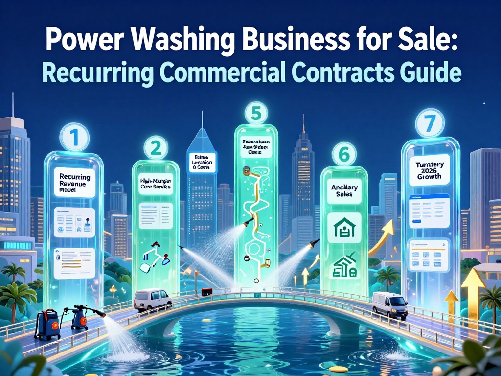 Power Washing Business for Sale: Recurring Commercial Contracts Guide 4 Power Washing Business For Sale 5