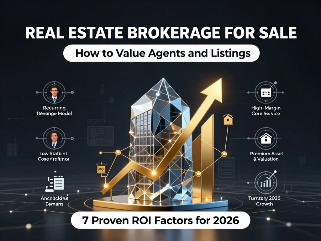 Real Estate Brokerage for Sale: How to Value Agents and Listings 3 Real Estate Brokerage For Sale 4