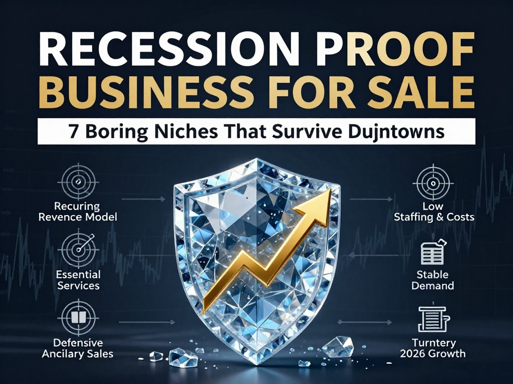 Recession Proof Business for Sale: 7 Boring Niches That Survive Downturns 3 Recession Proof Business For Sale 4