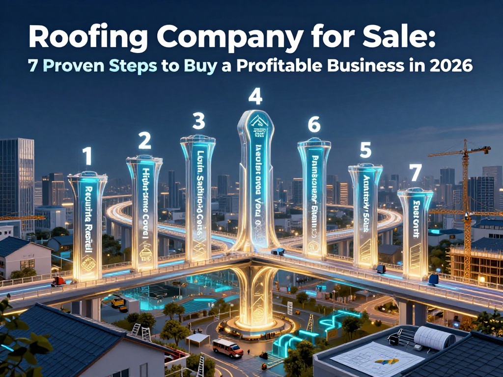 Roofing Company for Sale: 7 Proven Steps to Buy a Profitable Business in 2026 4 Roofing Company For Sale 5