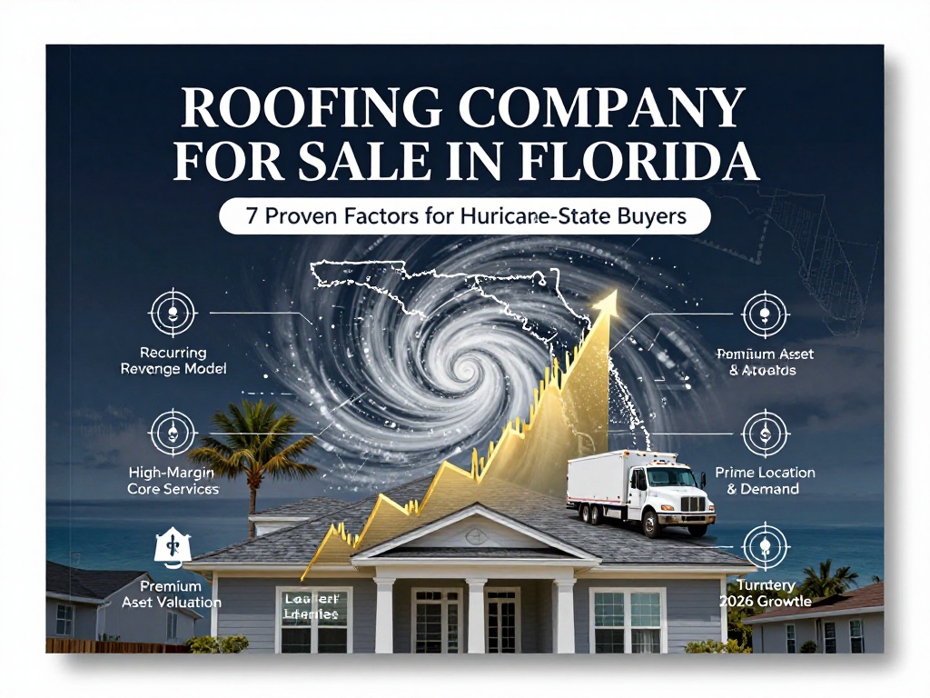 Roofing Company for Sale in Florida: 7 Proven Factors for Hurricane-State Buyers 3 Roofing Company For Sale In Florida 4