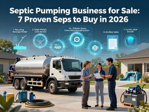 Septic Pumping Business for Sale: 7 Proven Steps to Buy in 2026 7 Septic Pumping Business For Sale 3